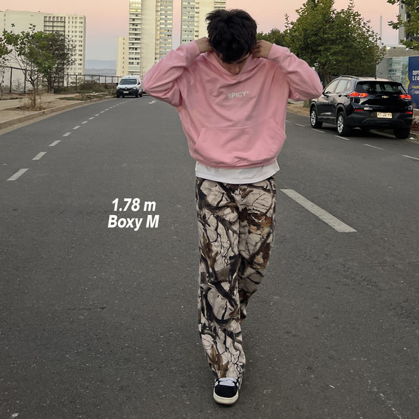 HOT STUFF HOODIE ROSA