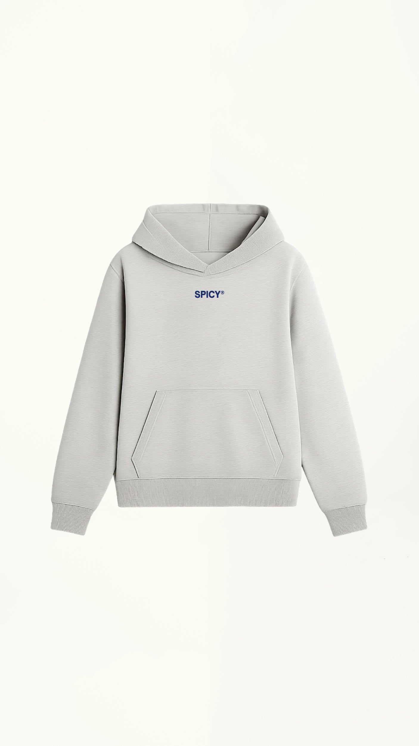 BLUE STAR HOODIE GRIS MELANGE