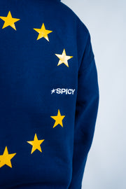 STAR HOODIE AZUL