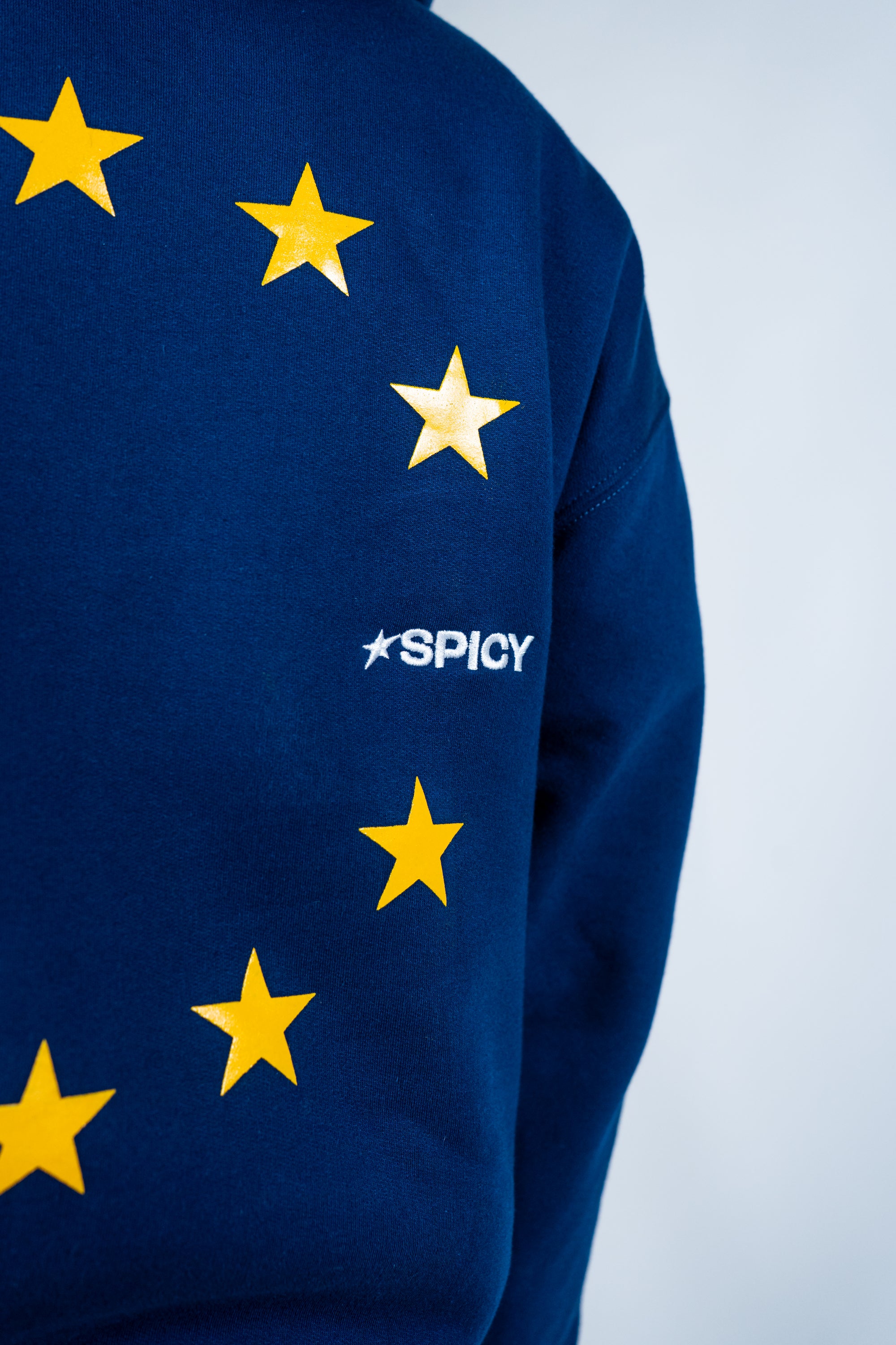 STAR HOODIE AZUL