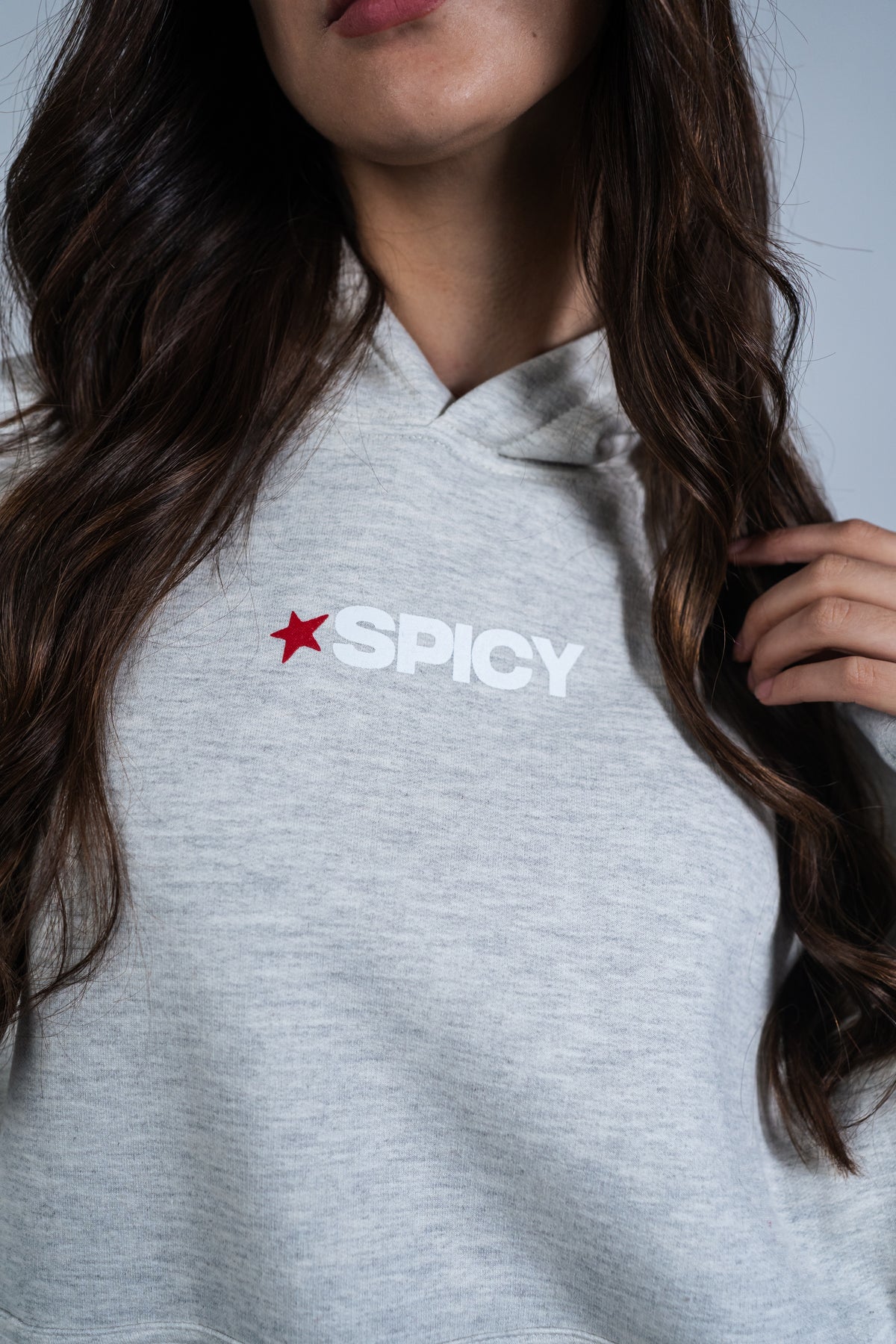 HOT STARS HOODIE GRIS