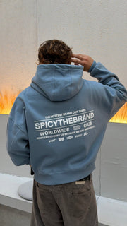 SEX IN THE SKY HOODIE BABY BLUE