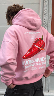 CIGARRETTE HOODIE ROSA