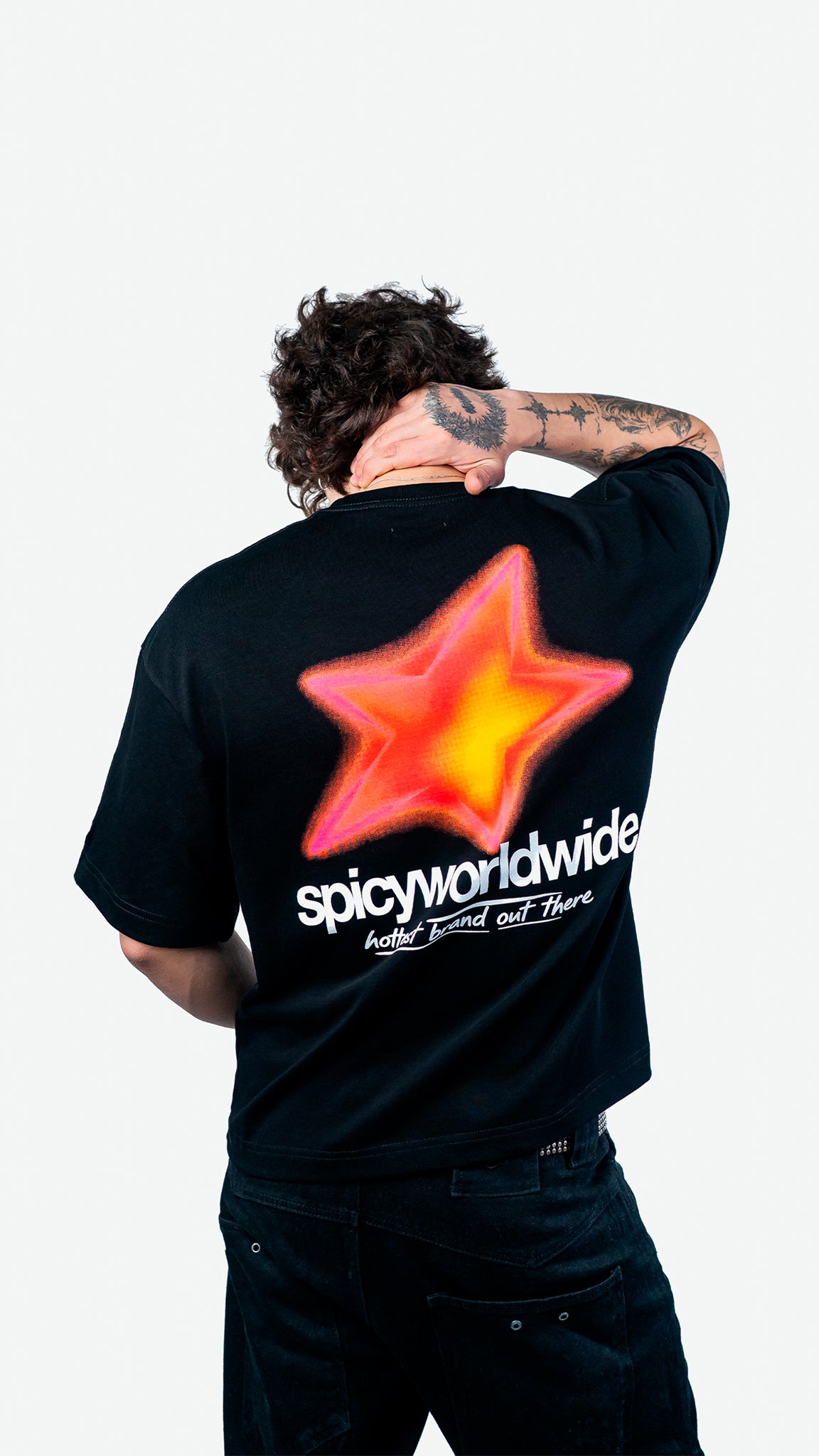 POLERA MAIN CHARACTER NEGRA