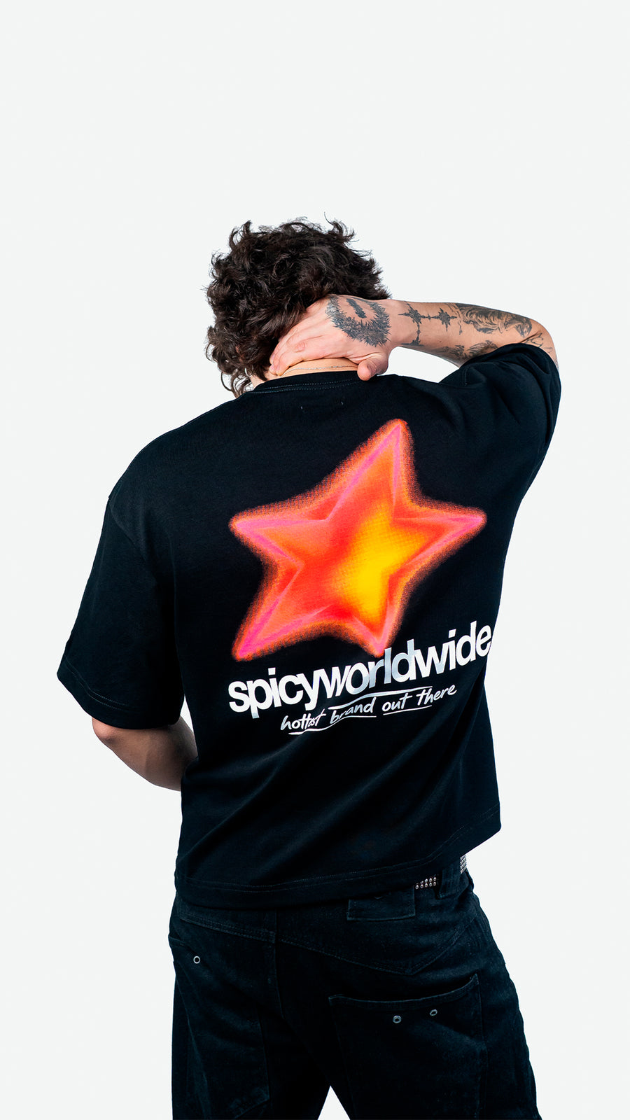 POLERA MAIN CHARACTER NEGRA