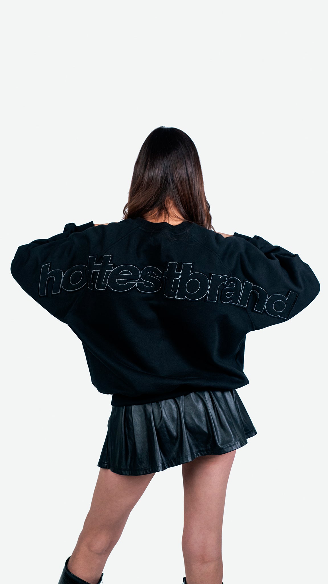 CREWNECK REBEL NEGRO