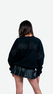 CREWNECK REBEL NEGRO