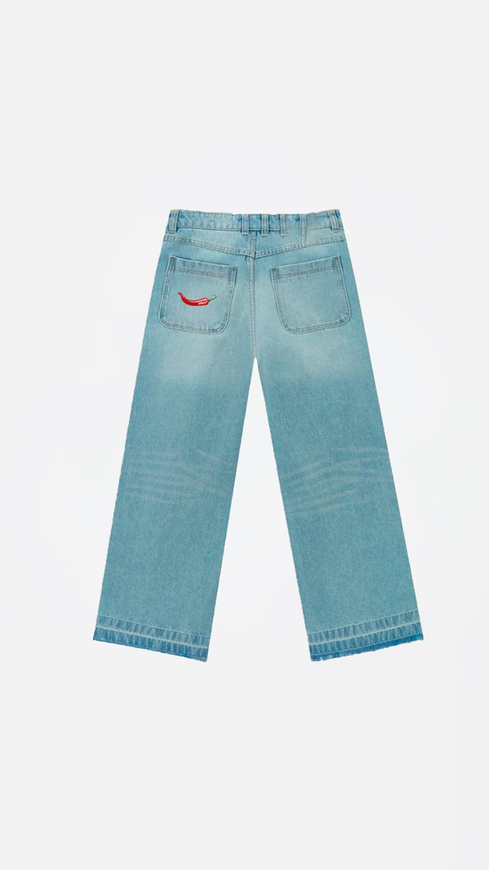 BAGGY PANTALÓN AZUL - Spicy