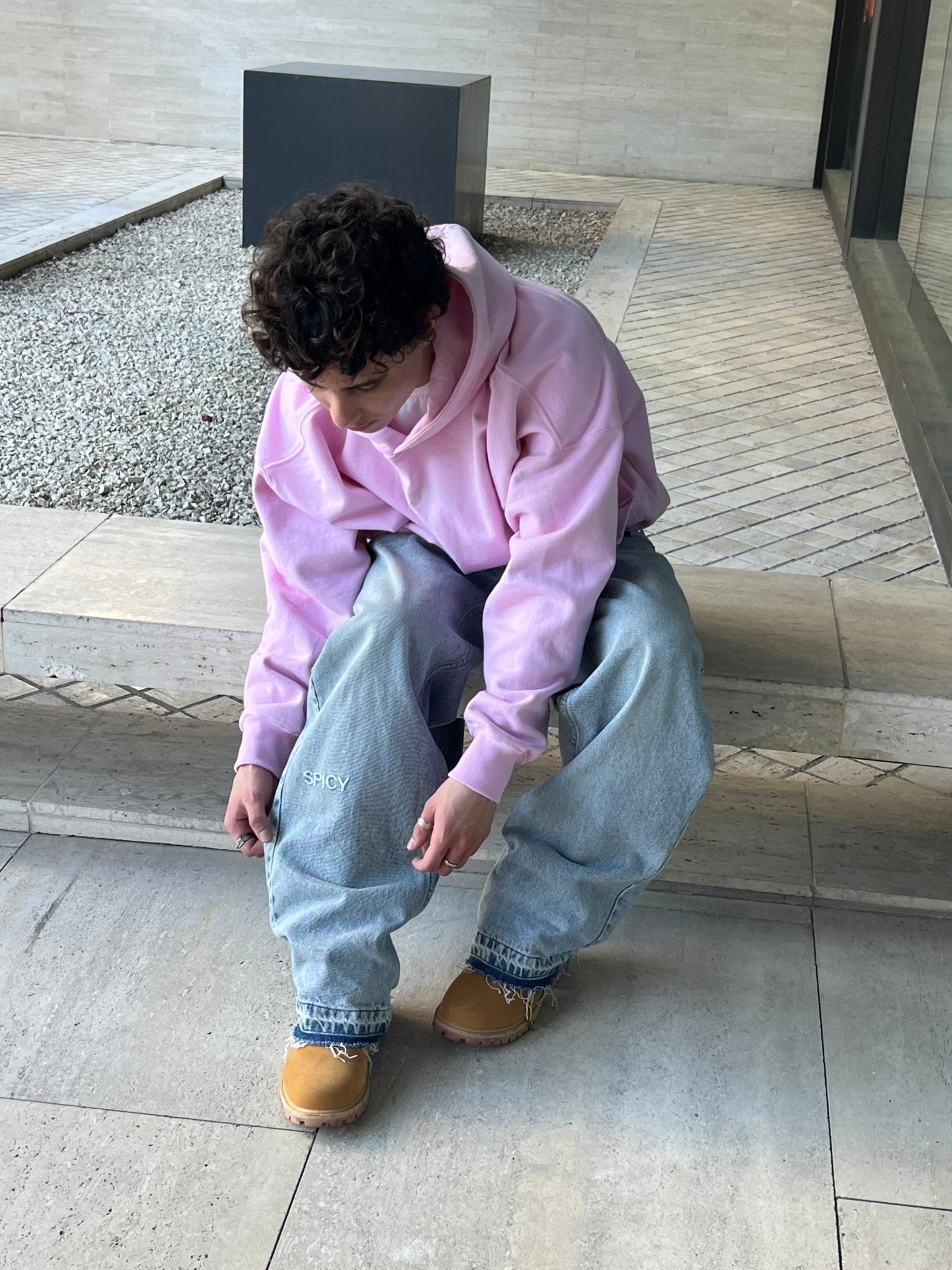 BAGGY PANTALÓN AZUL - Spicy