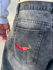 BAGGY PANTALÓN NEGRO - Spicy