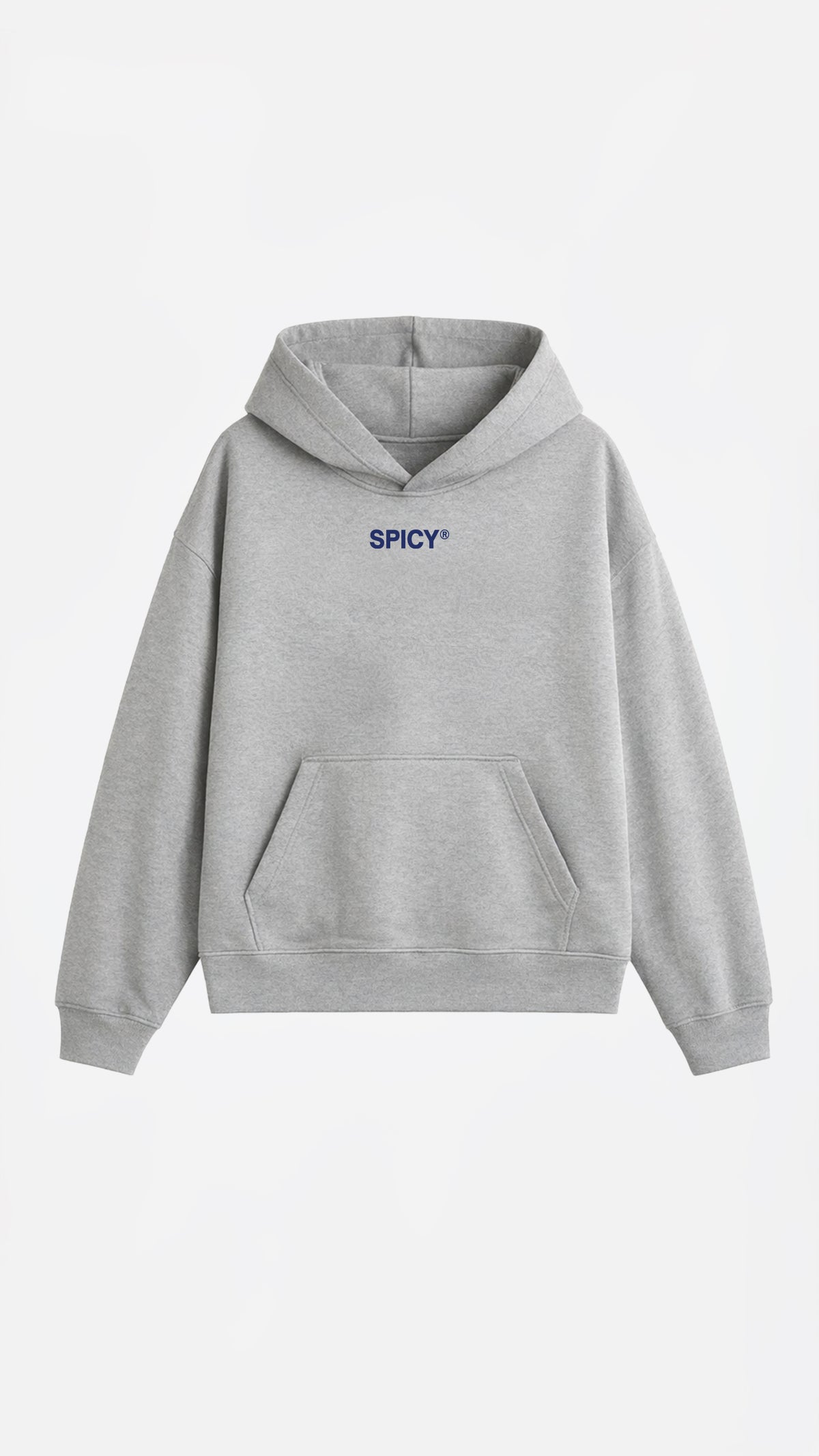 BLUE STAR HOODIE GRIS MELANGE