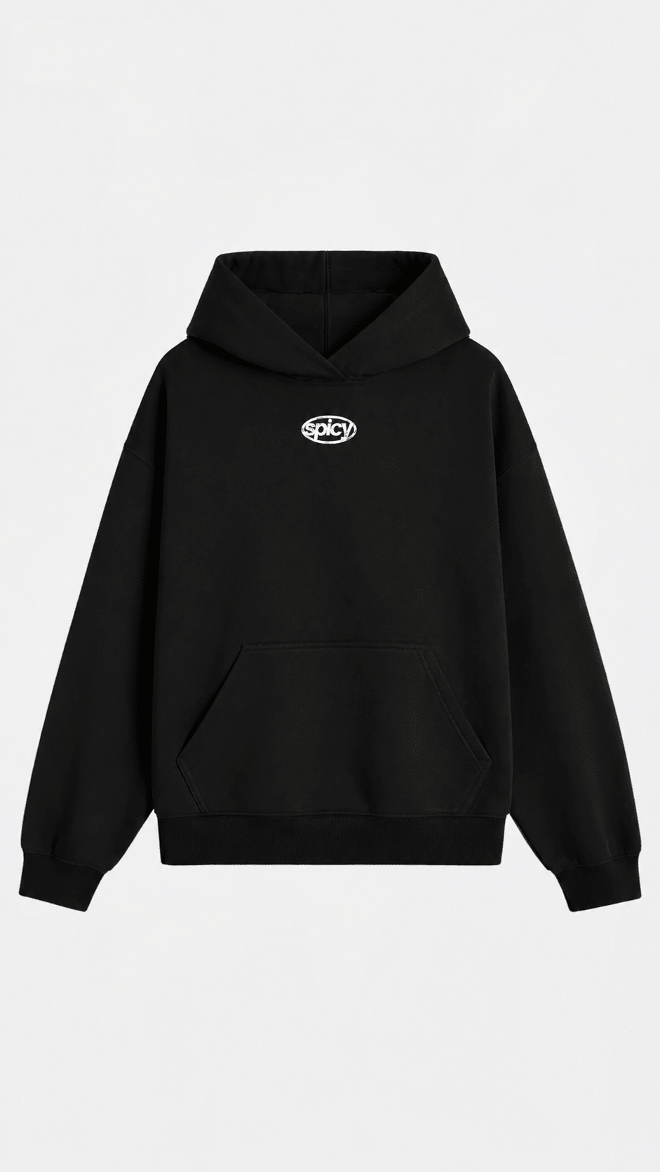 CHAOS HOODIE NEGRO - Spicy