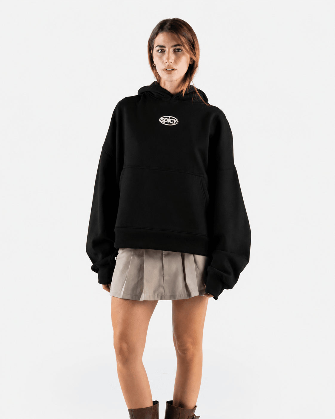 CHAOS HOODIE NEGRO - Spicy