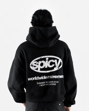 CHAOS HOODIE NEGRO - Spicy
