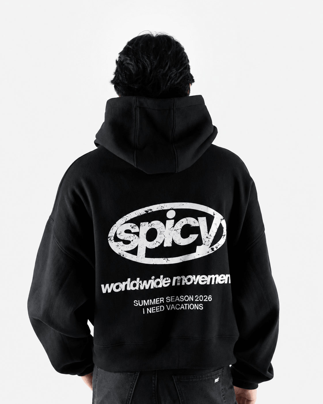 CHAOS HOODIE NEGRO - Spicy
