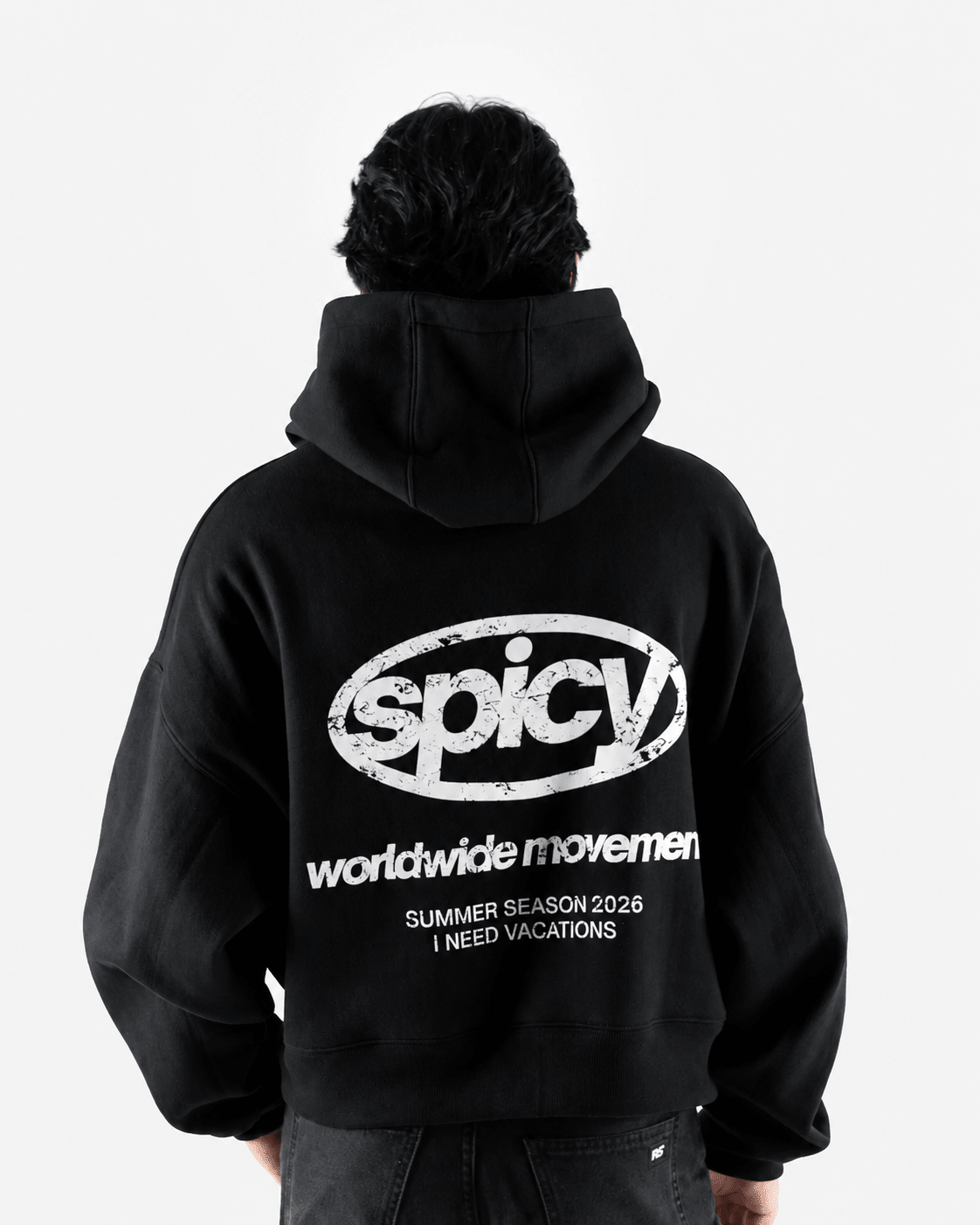 CHAOS HOODIE NEGRO - Spicy