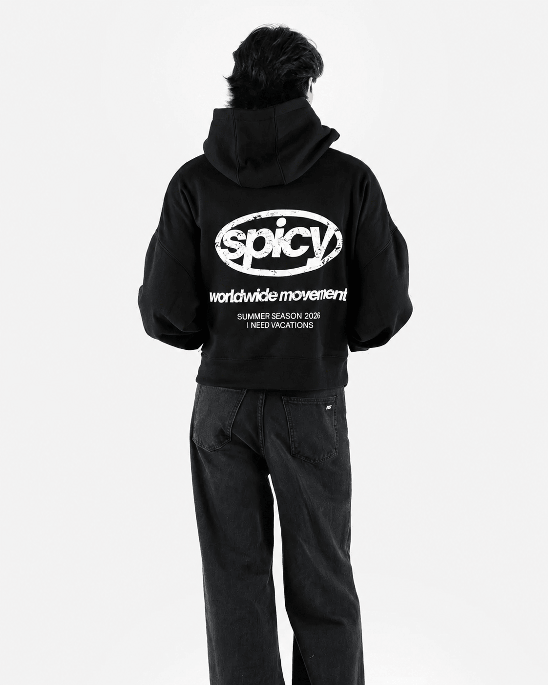 CHAOS HOODIE NEGRO - Spicy