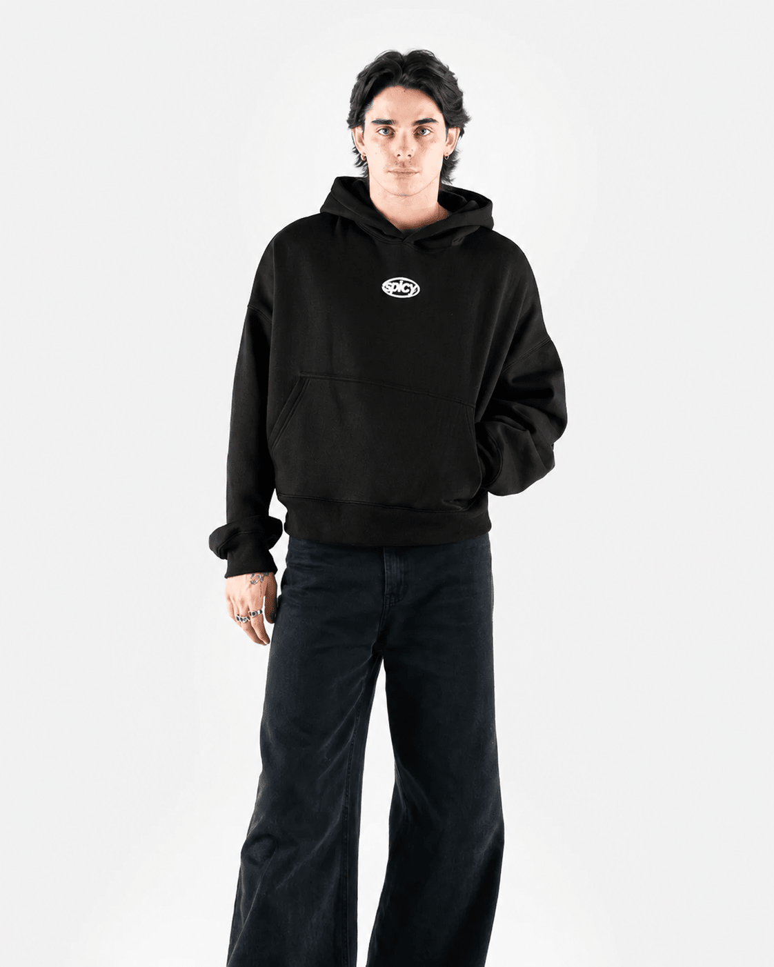 CHAOS HOODIE NEGRO - Spicy