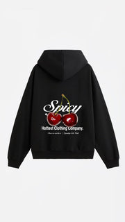 CHERRY HOODIE NEGRO - Spicy