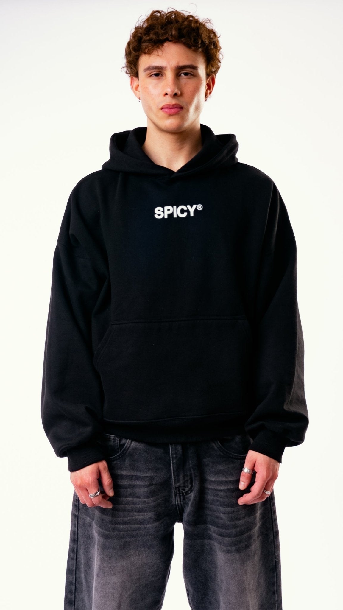 CHERRY HOODIE NEGRO - Spicy