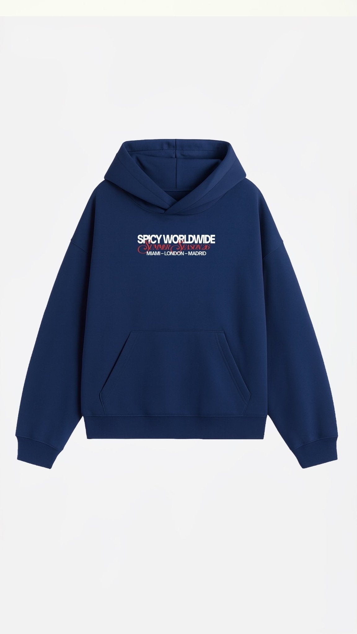 Hoodie CHERRYVERSE AZUL MARINO incluido en el Pack Uniforme