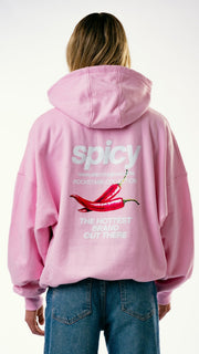 CHILL - IS HOODIE ROSA - Spicy