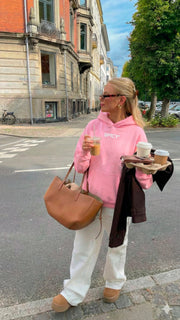 CIGARRETTE HOODIE ROSA - Spicy