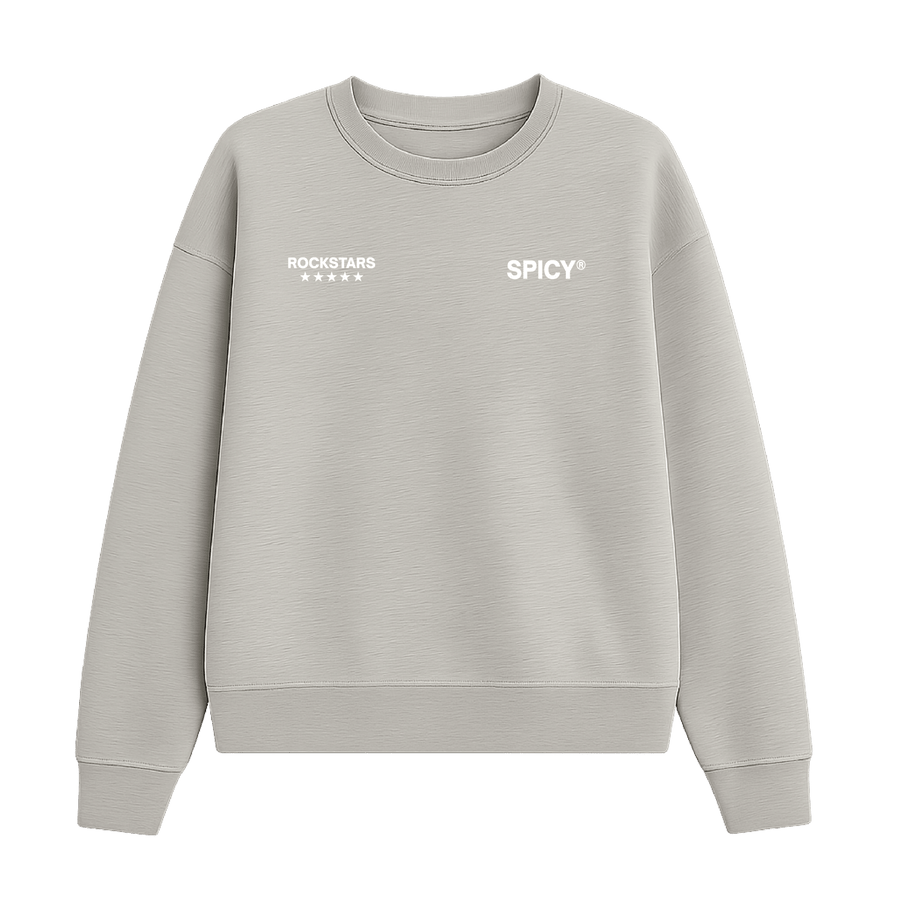 CORA ROTO CREWNECK GRIS - Spicy
