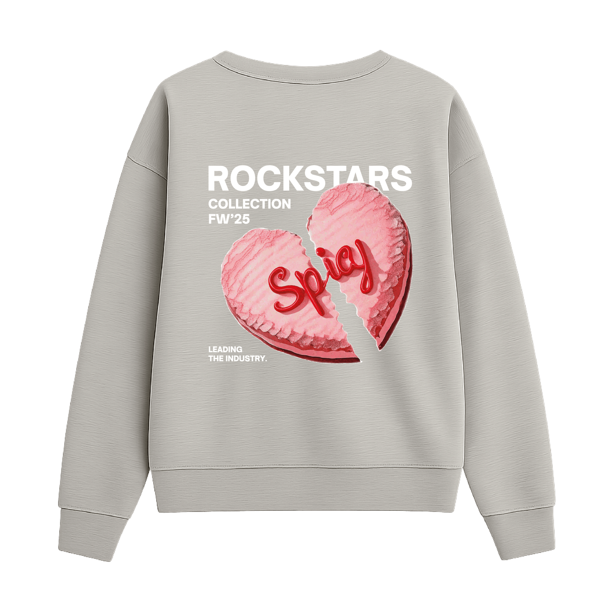 CORA ROTO CREWNECK GRIS - Spicy