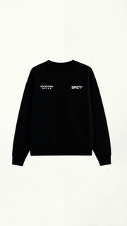 CORA ROTO CREWNECK NEGRO - Spicy