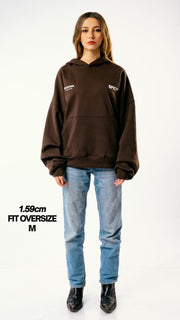 CORA ROTO HOODIE CAFÉ - Spicy