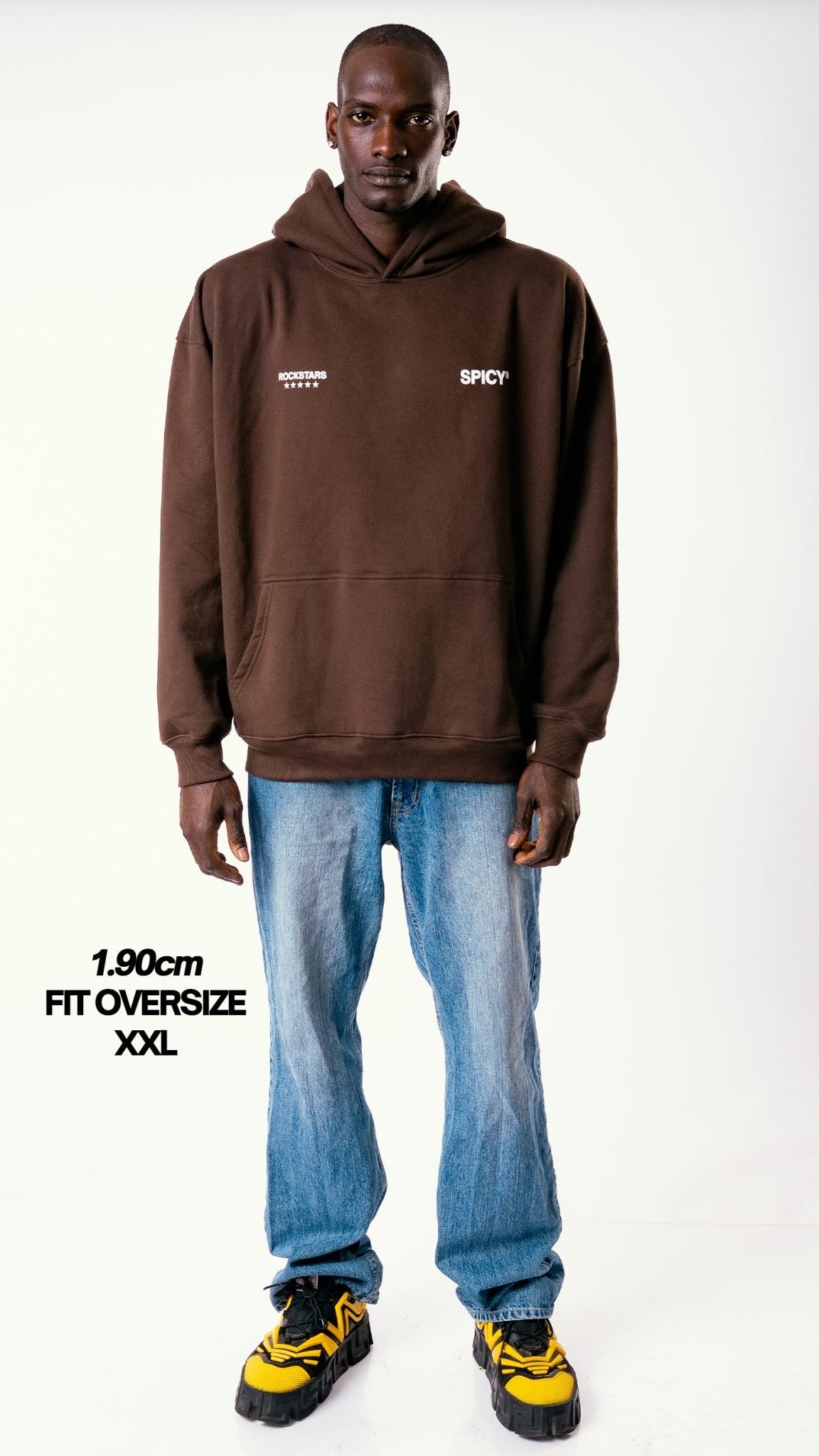 CORA ROTO HOODIE CAFÉ - Spicy