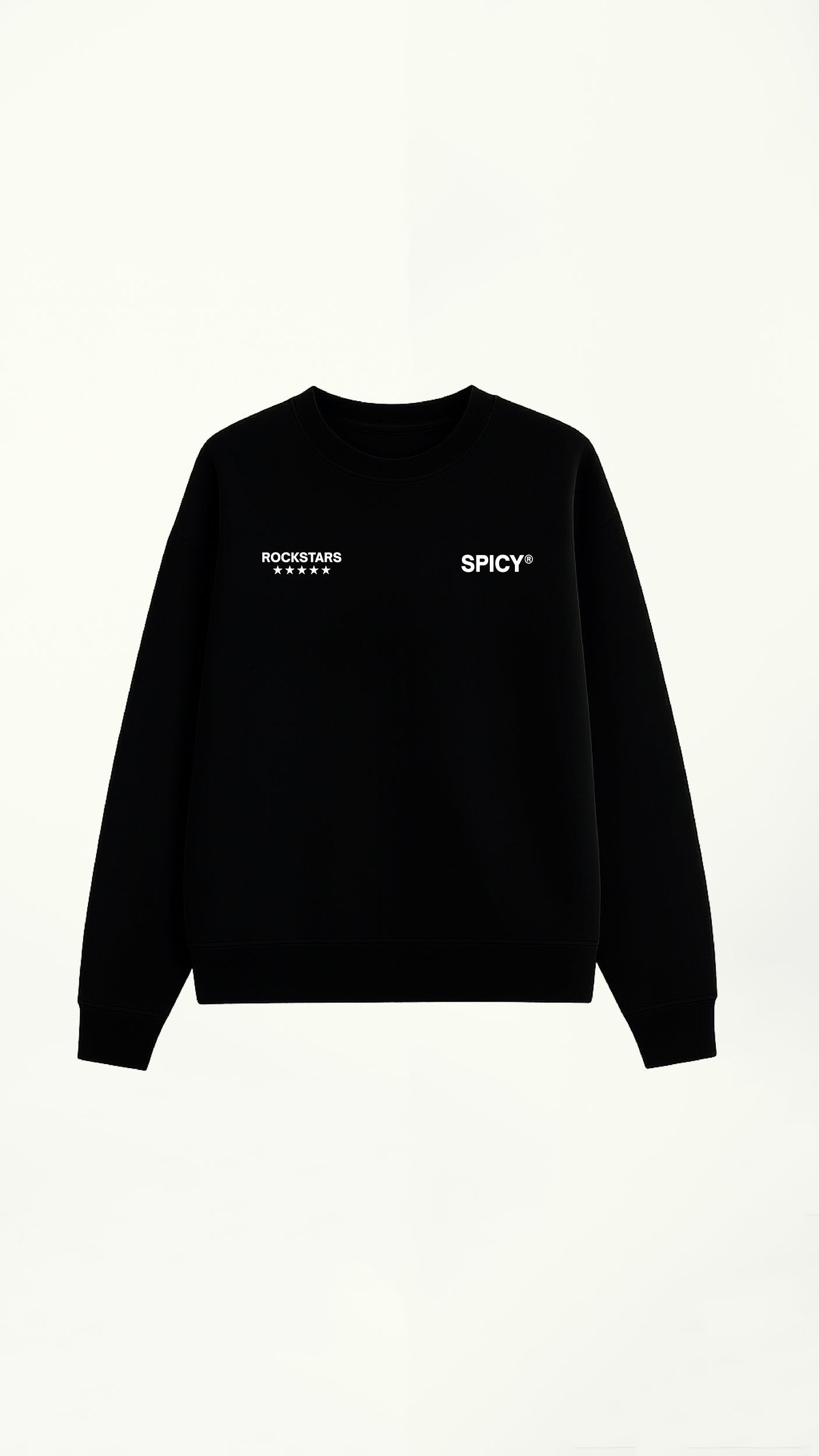 CORA ROTO CREWNECK NEGRO