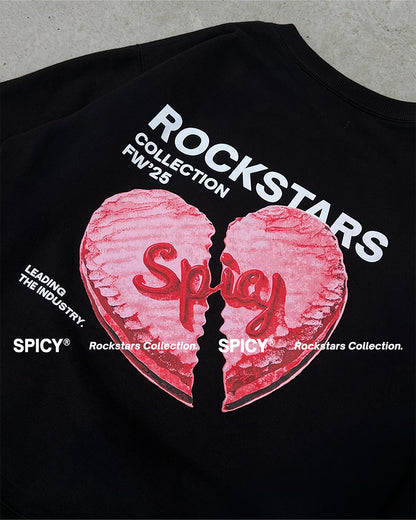 CORA ROTO CREWNECK NEGRO