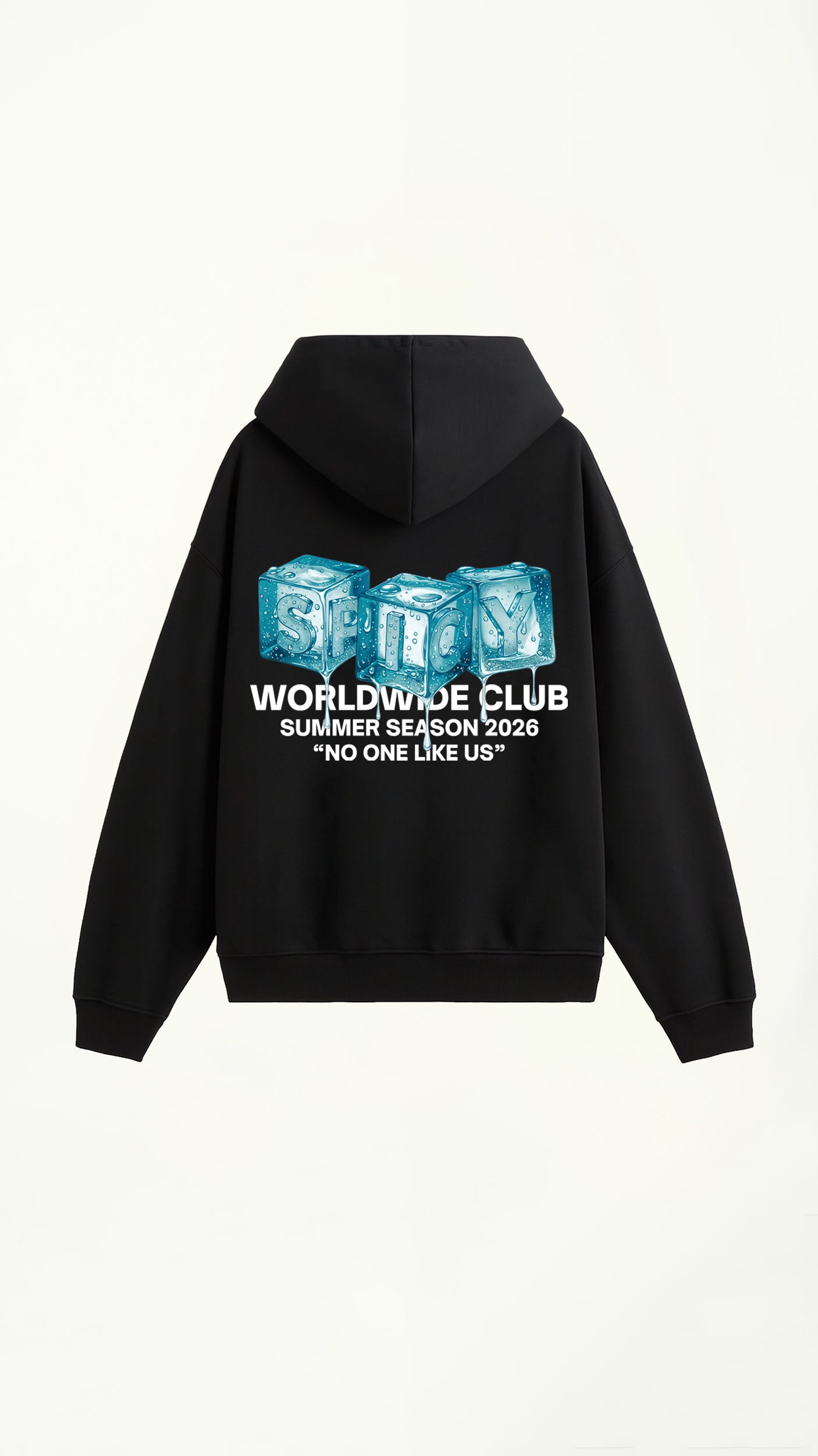 HOT ICE HOODIE NEGRO