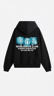 Pack Uniforme Hot Ice - hoodie Hot Ice negro mas polera Registered