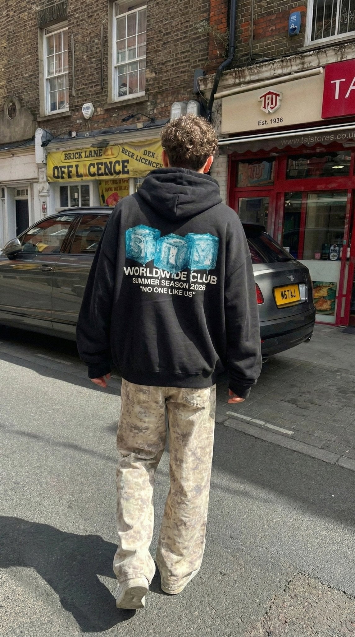 HOT ICE HOODIE NEGRO - Spicy