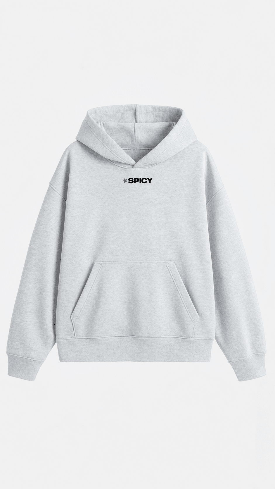HOT STARS HOODIE GRIS - Spicy