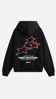 HOT STARS HOODIE - Spicy