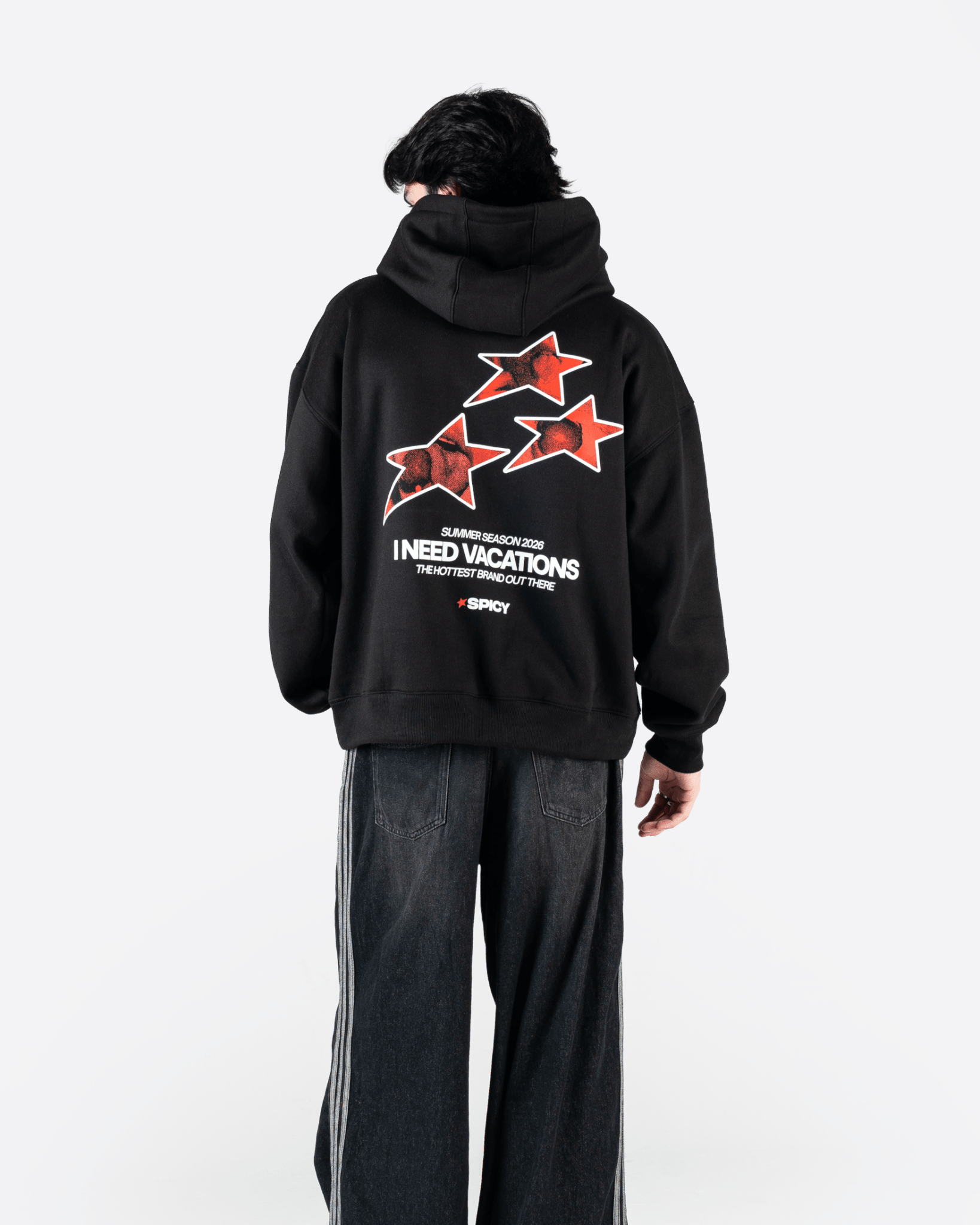 HOT STARS HOODIE - Spicy