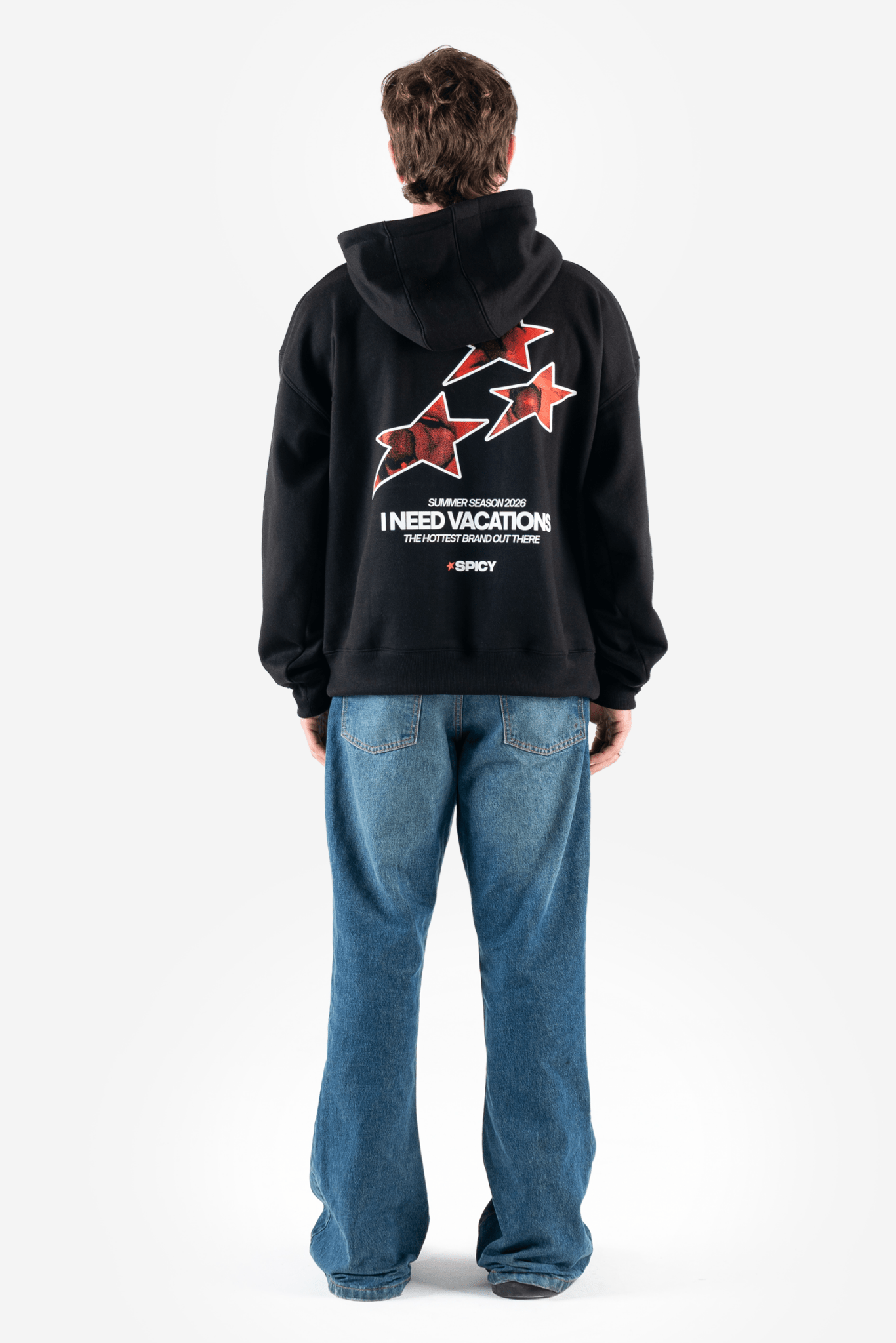 HOT STARS HOODIE - Spicy