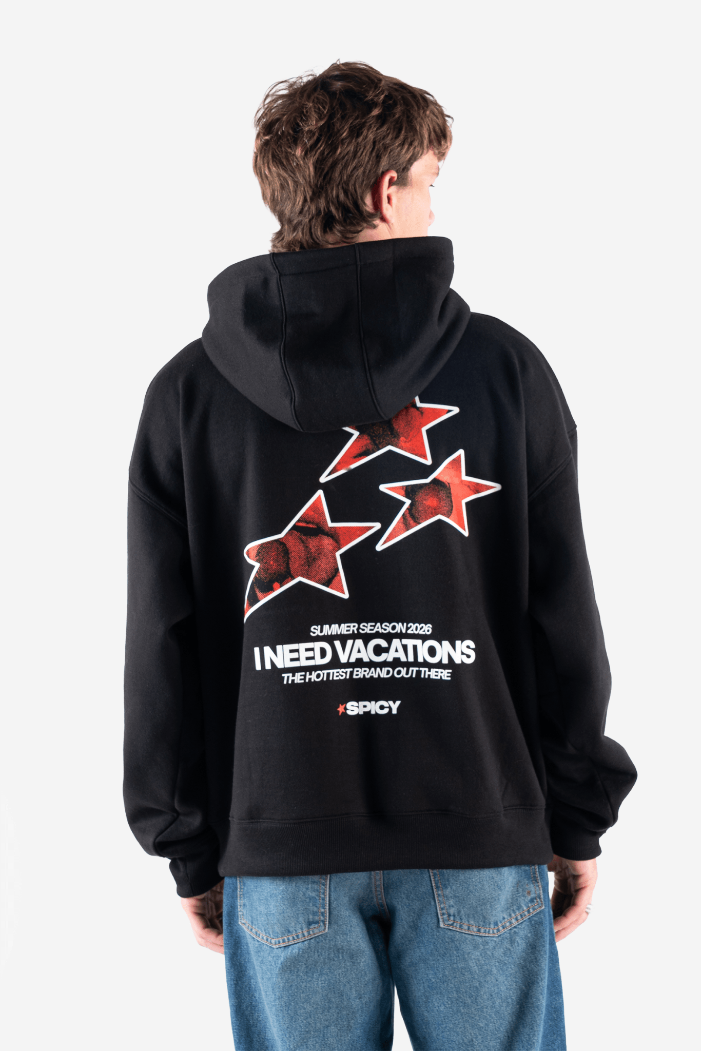HOT STARS HOODIE - Spicy