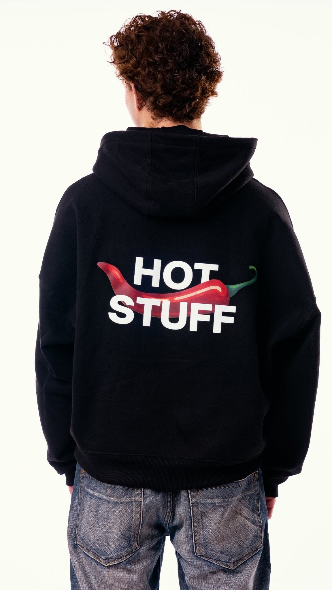 HOT STUFF HOODIE NEGRO - Spicy