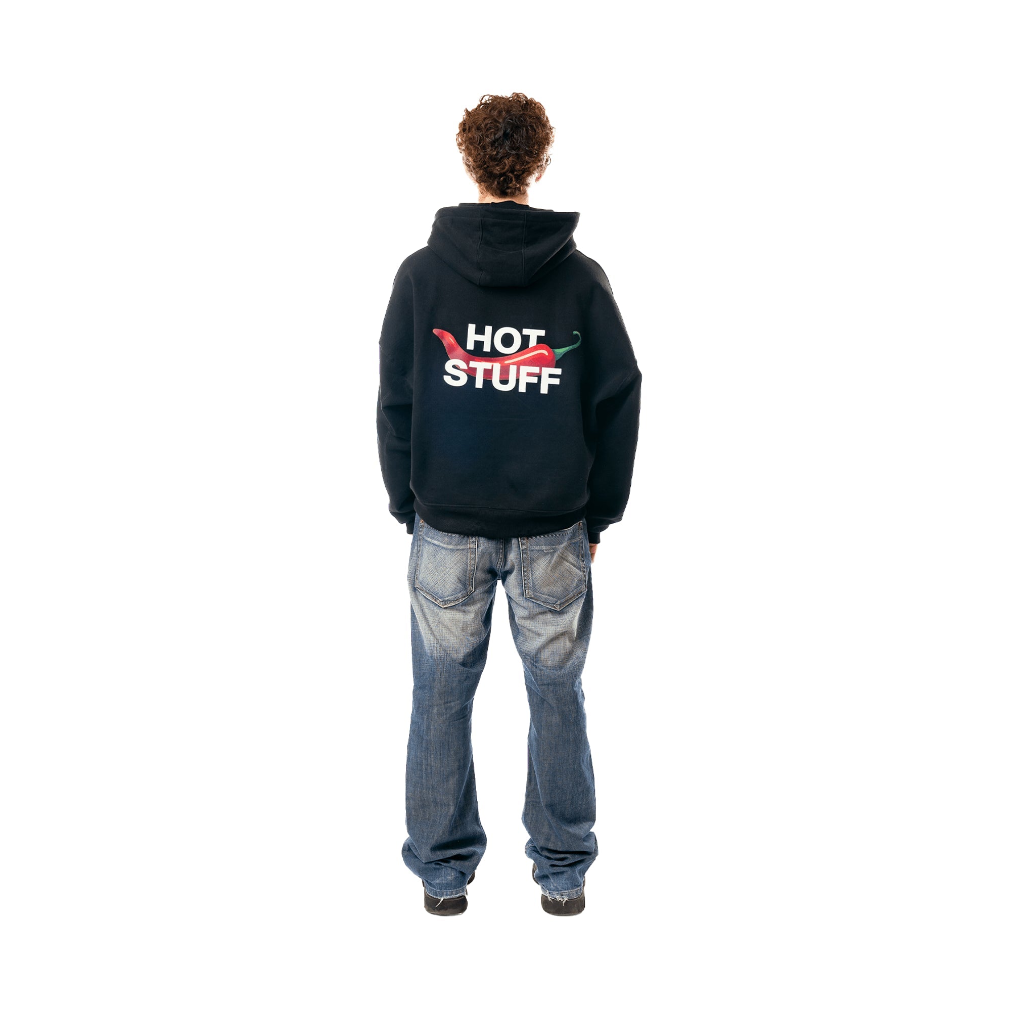 HOT STUFF HOODIE NEGRO - Spicy