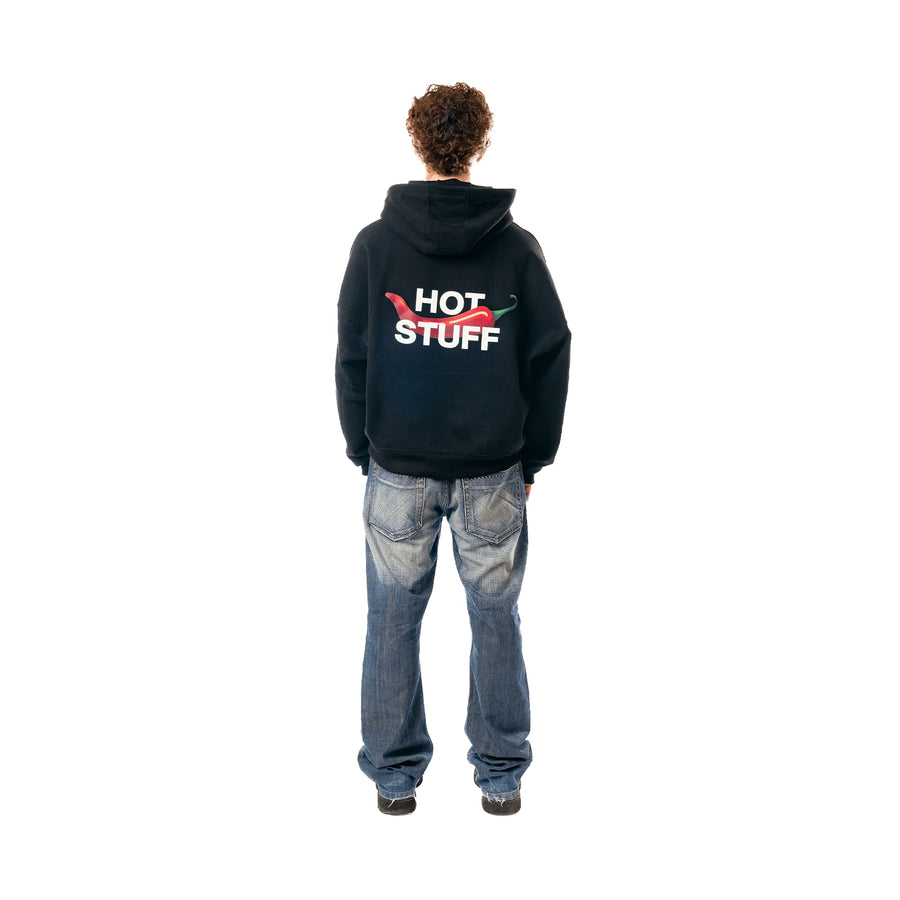 HOT STUFF HOODIE NEGRO - Spicy