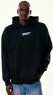 HOT STUFF HOODIE NEGRO - Spicy