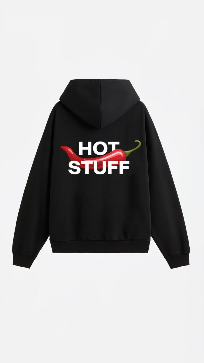 HOT STUFF HOODIE NEGRO - Spicy