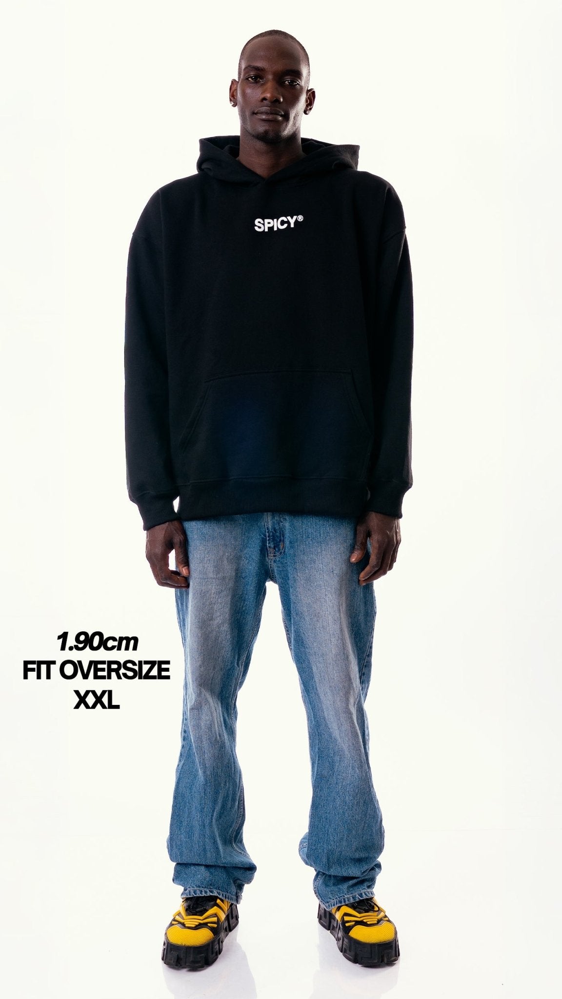 HOT STUFF HOODIE NEGRO - Spicy