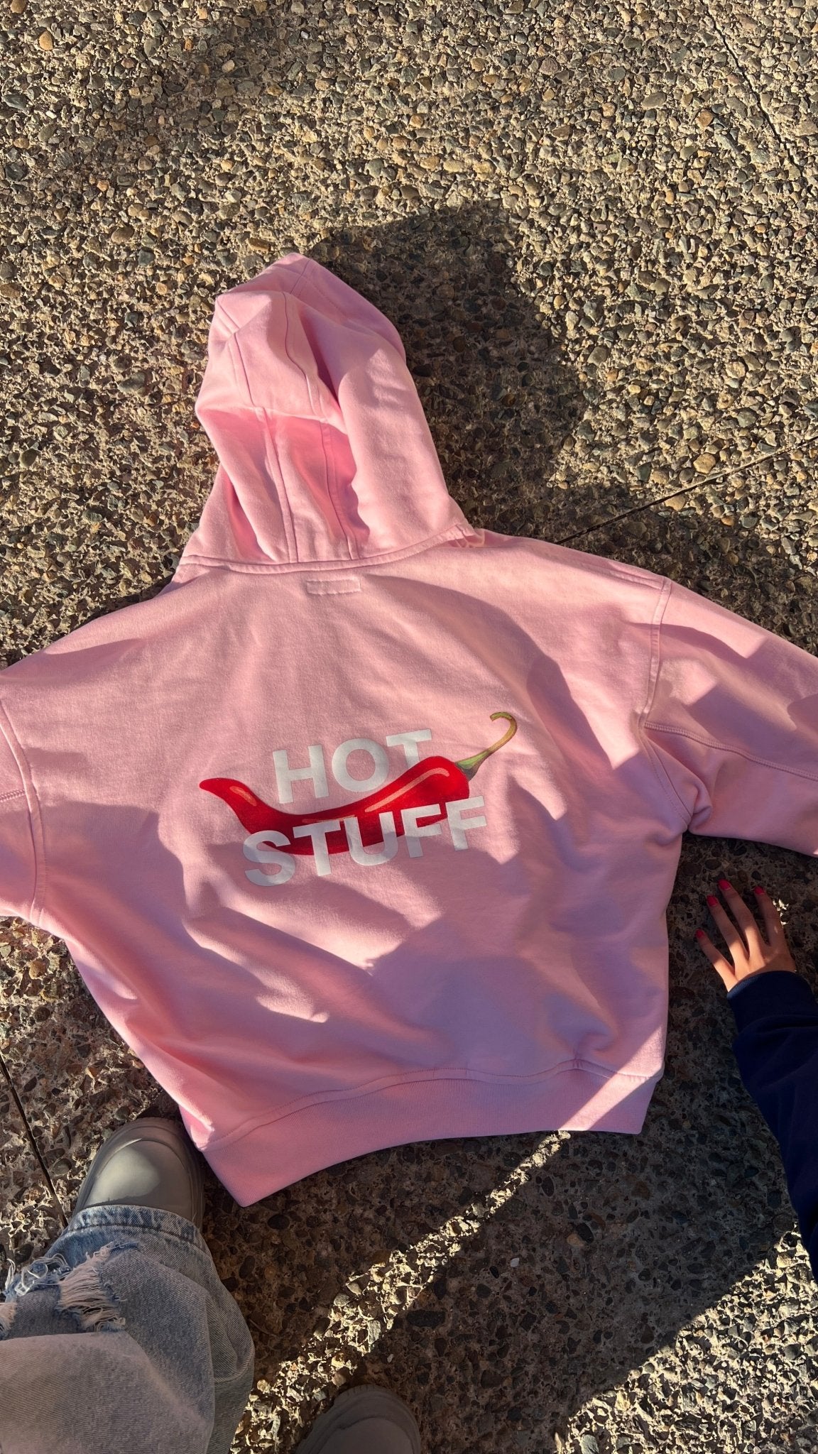 HOT STUFF HOODIE ROSA - Spicy