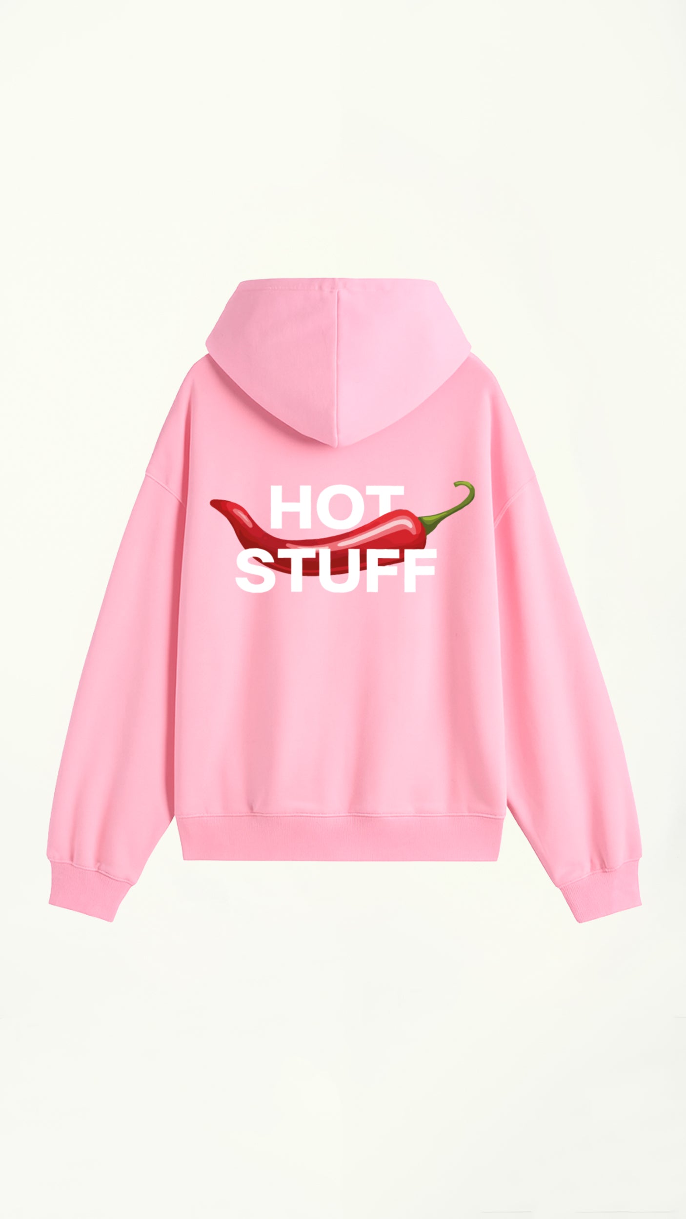 HOT STUFF HOODIE ROSA